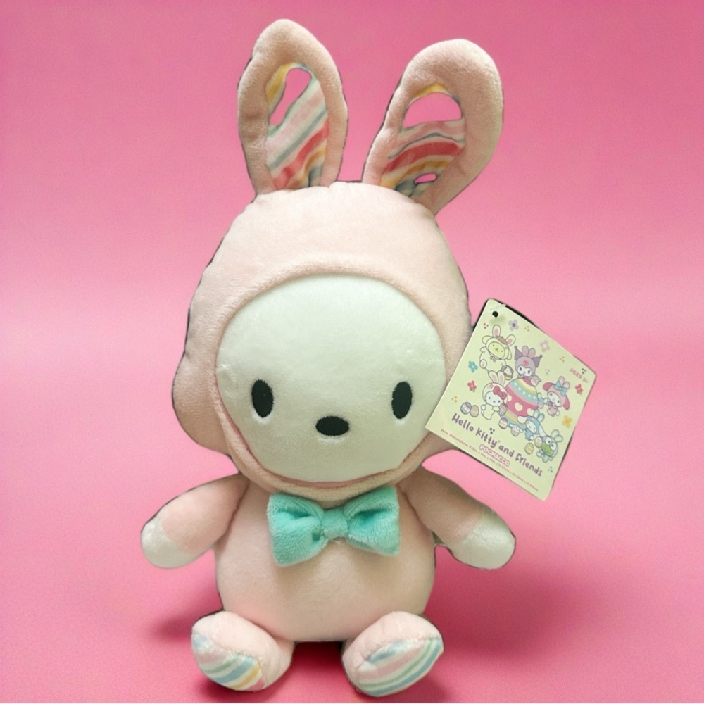 Hello Kitty And Friends POCHACCO Stuffed Bunny Plush toy 10” - Picture 1 of 8